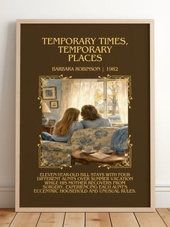 Temporary Times, Temporary Places Minimalist Book Poster – B. Robinson – image 2