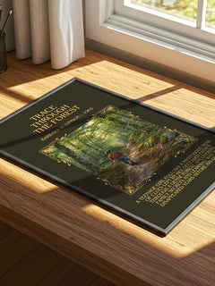Trace Through The Forest Minimalist Book Poster by Barbara Robinson – image 4