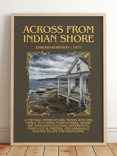 Across From Indian Shore Minimalist Book Poster by Barbara Robinson – image 2