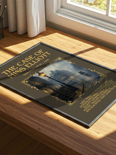 The Case Of Miss Elliott Minimalist Book Poster by Baroness Orczy – image 4