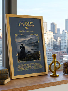 Lady Molly Of Scotland Yard Minimalist Book Poster by Baroness Orczy – image 3