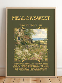Meadowsweet Minimalist Book Poster by Baroness Orczy – image 2