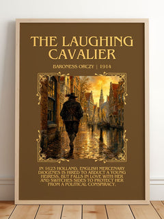 The Laughing Cavalier Minimalist Book Poster by Baroness Orczy – image 2