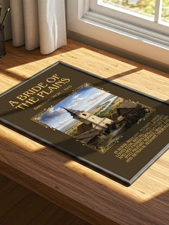 A Bride Of The Plains Minimalist Book Poster by Baroness Orczy – image 4