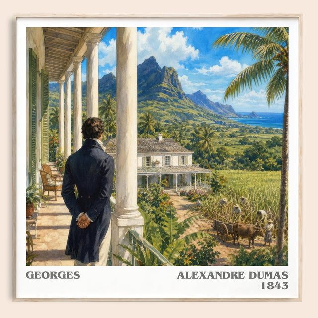 Georges Literary Art Print by Alexandre Dumas