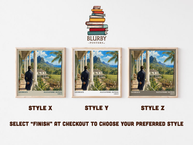Georges Literary Art Print by Alexandre Dumas