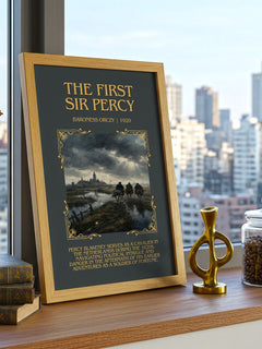 The First Sir Percy Minimalist Book Poster by Baroness Orczy – image 3