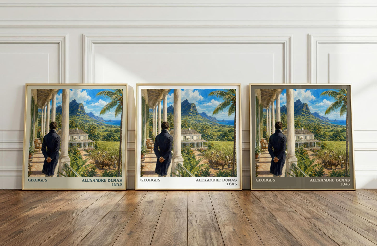 Georges Literary Art Print by Alexandre Dumas
