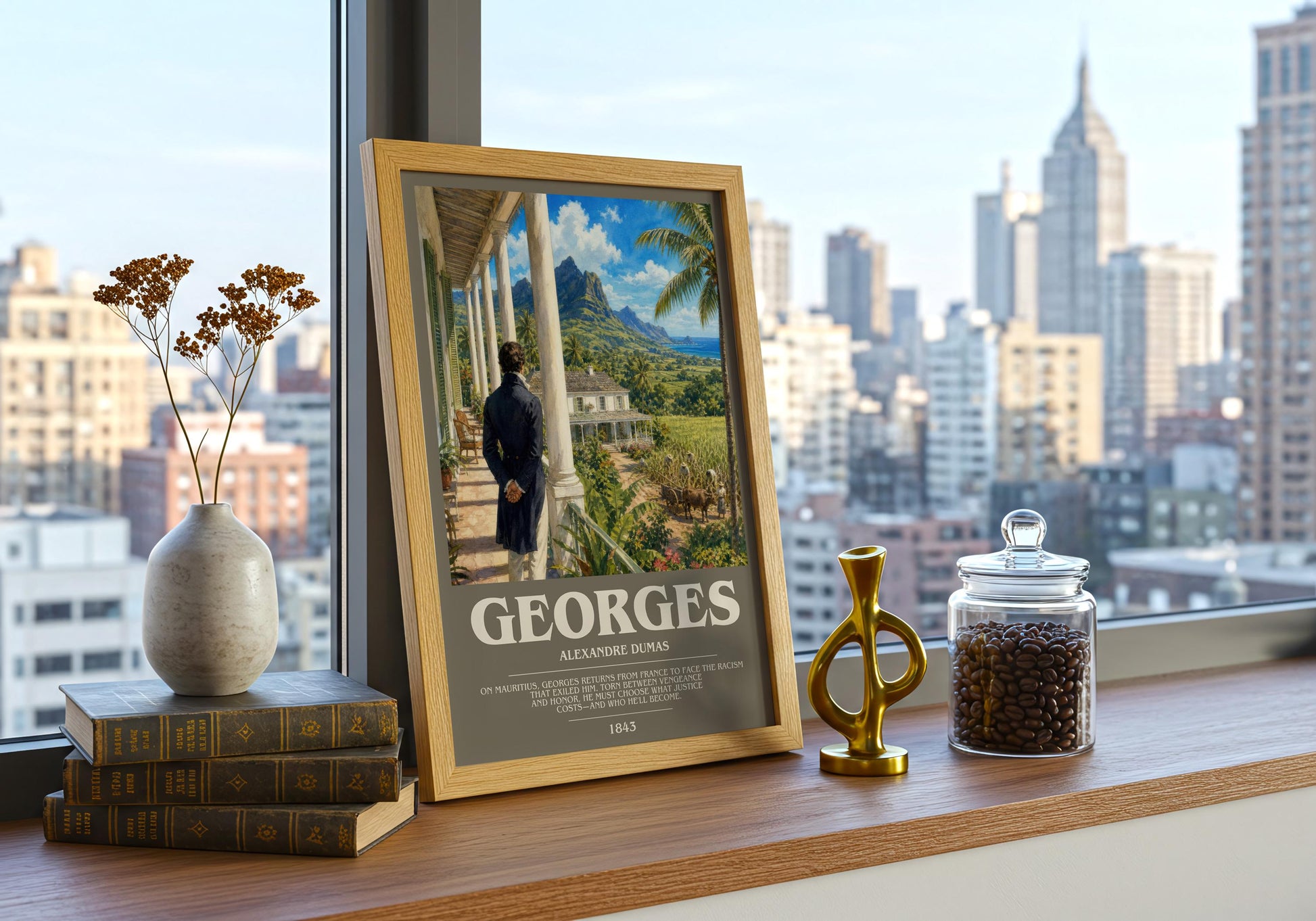 Georges Bookish Wall Art by Alexandre Dumas