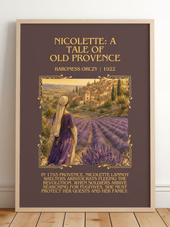 Nicolette: A Tale Of Old Provence Minimalist Book Poster by B. Orczy – image 2