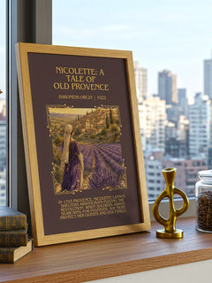 Nicolette: A Tale Of Old Provence Minimalist Book Poster by B. Orczy – image 3