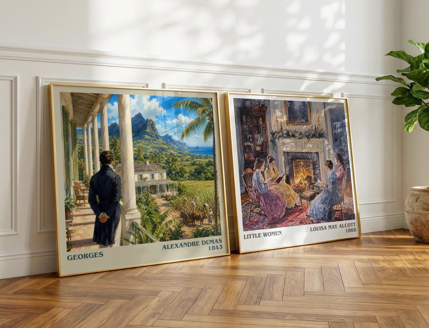 Georges Literary Art Print by Alexandre Dumas