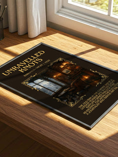 Unravelled Knots Minimalist Book Poster by Baroness Orczy – image 4