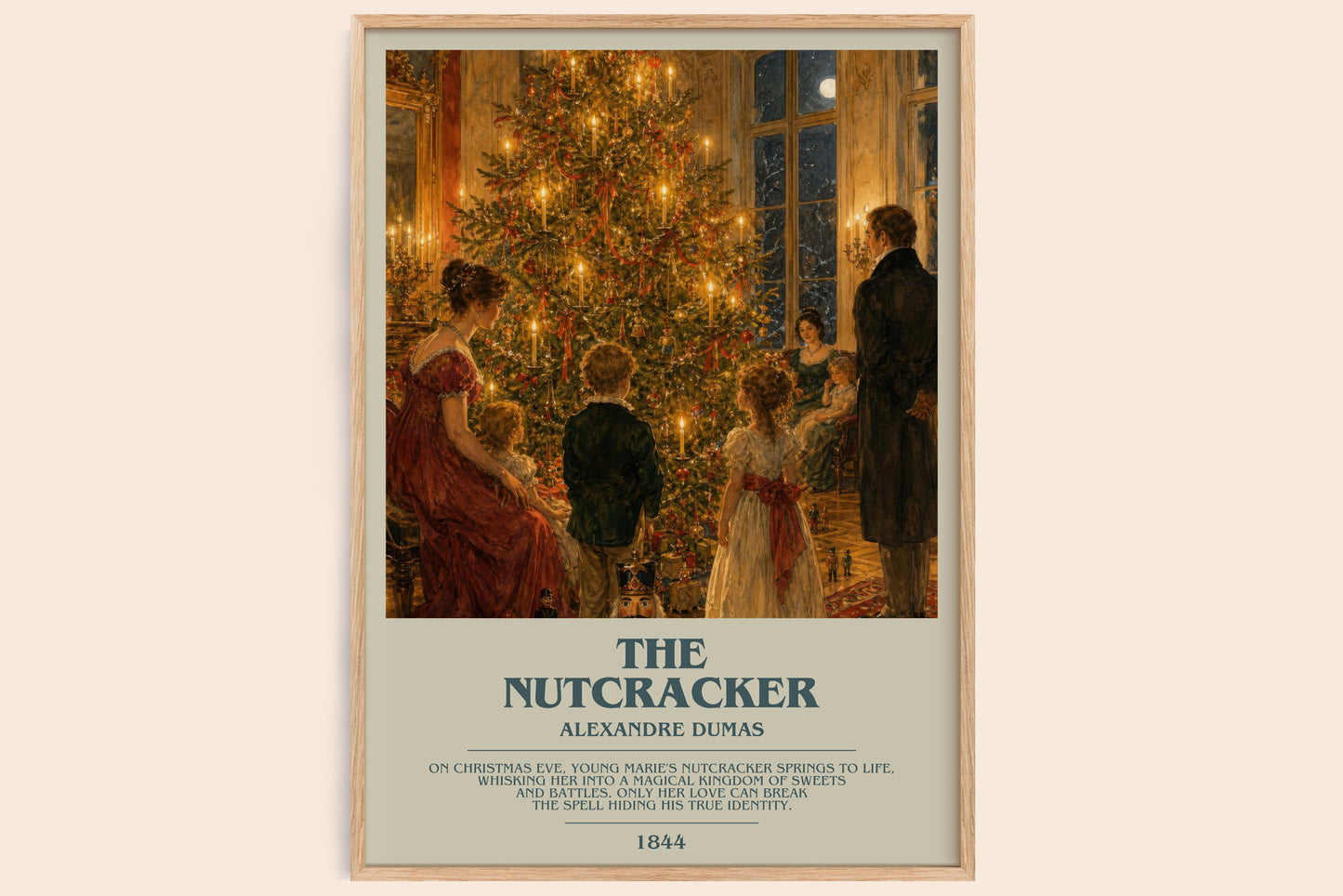 The Nutcracker Bookish Wall Art by Alexandre Dumas