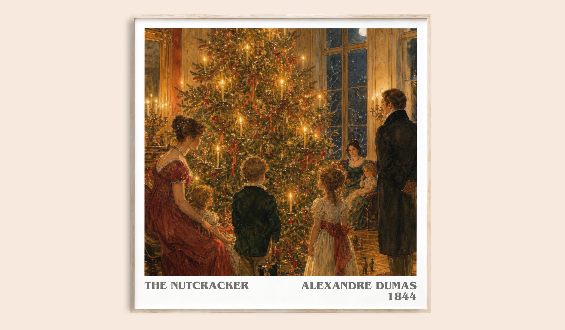 The Nutcracker Literary Art Print by Alexandre Dumas