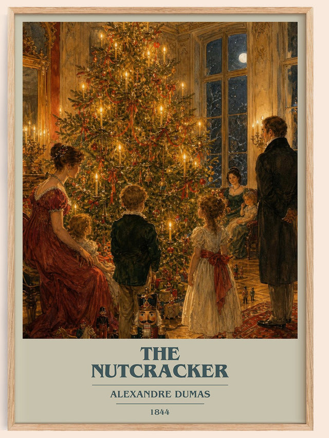 The Nutcracker Book Cover Poster by Alexandre Dumas