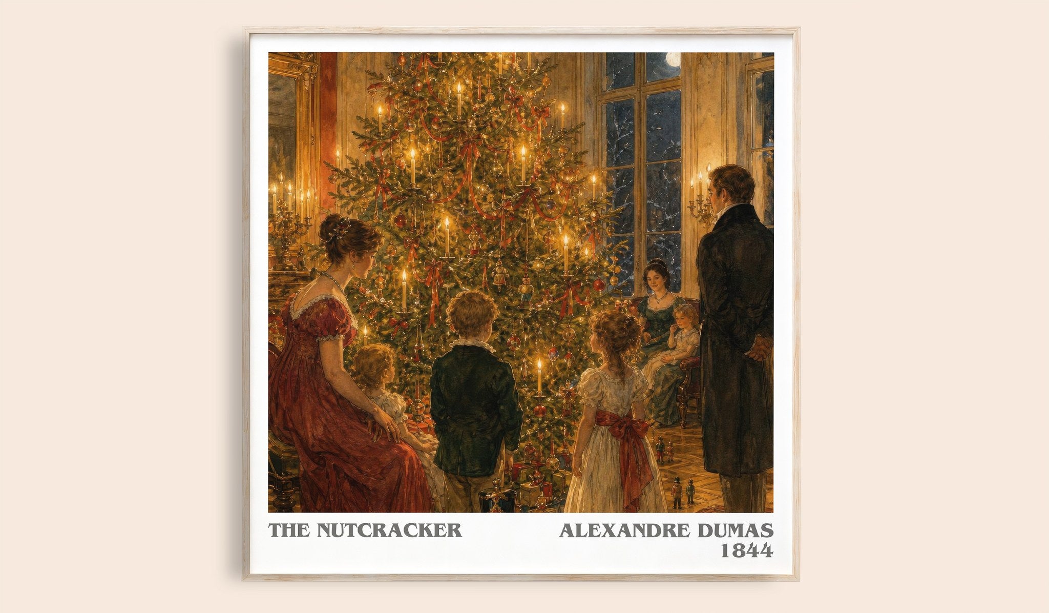 The Nutcracker Literary Art Print by Alexandre Dumas