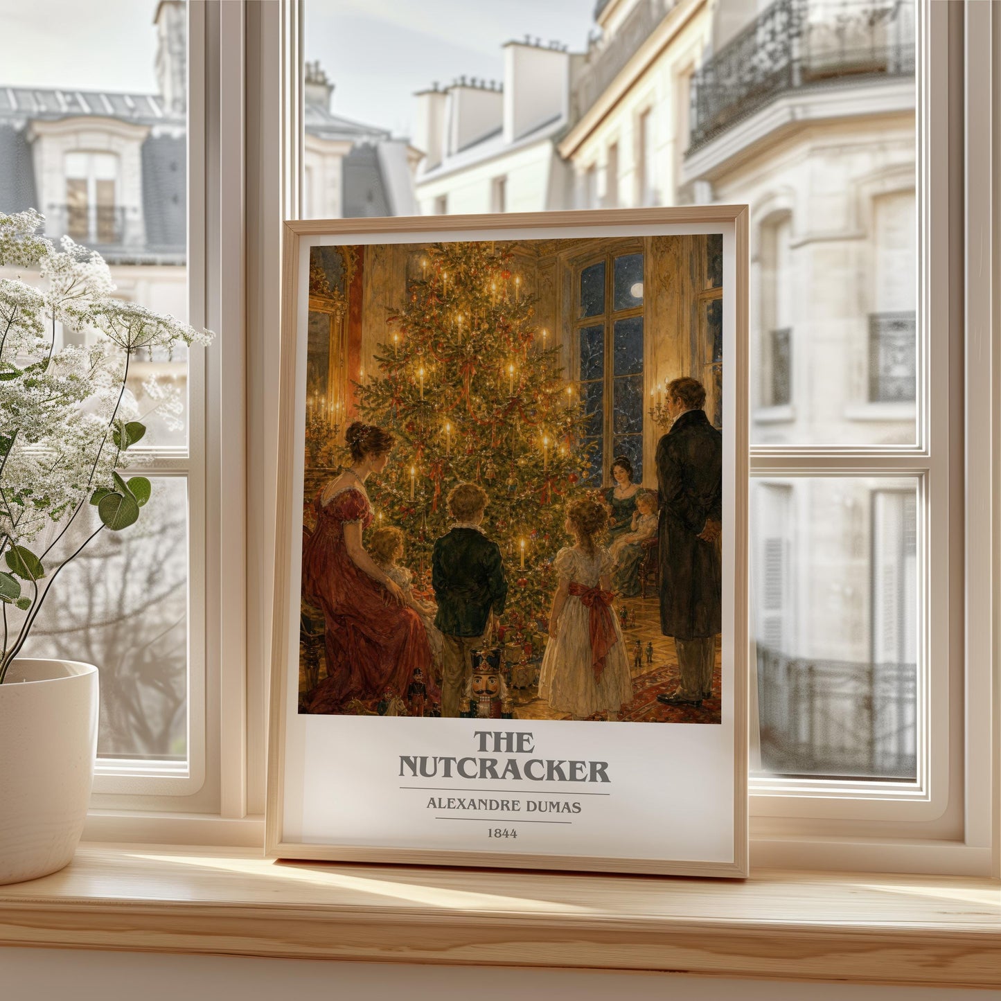 The Nutcracker Book Cover Poster by Alexandre Dumas