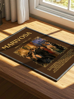 Marivosa Minimalist Book Poster by Baroness Orczy – image 4
