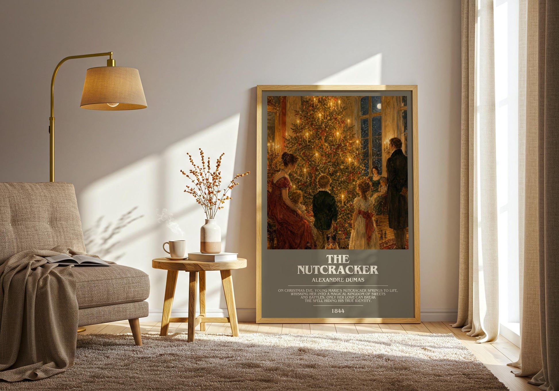 The Nutcracker Bookish Wall Art by Alexandre Dumas