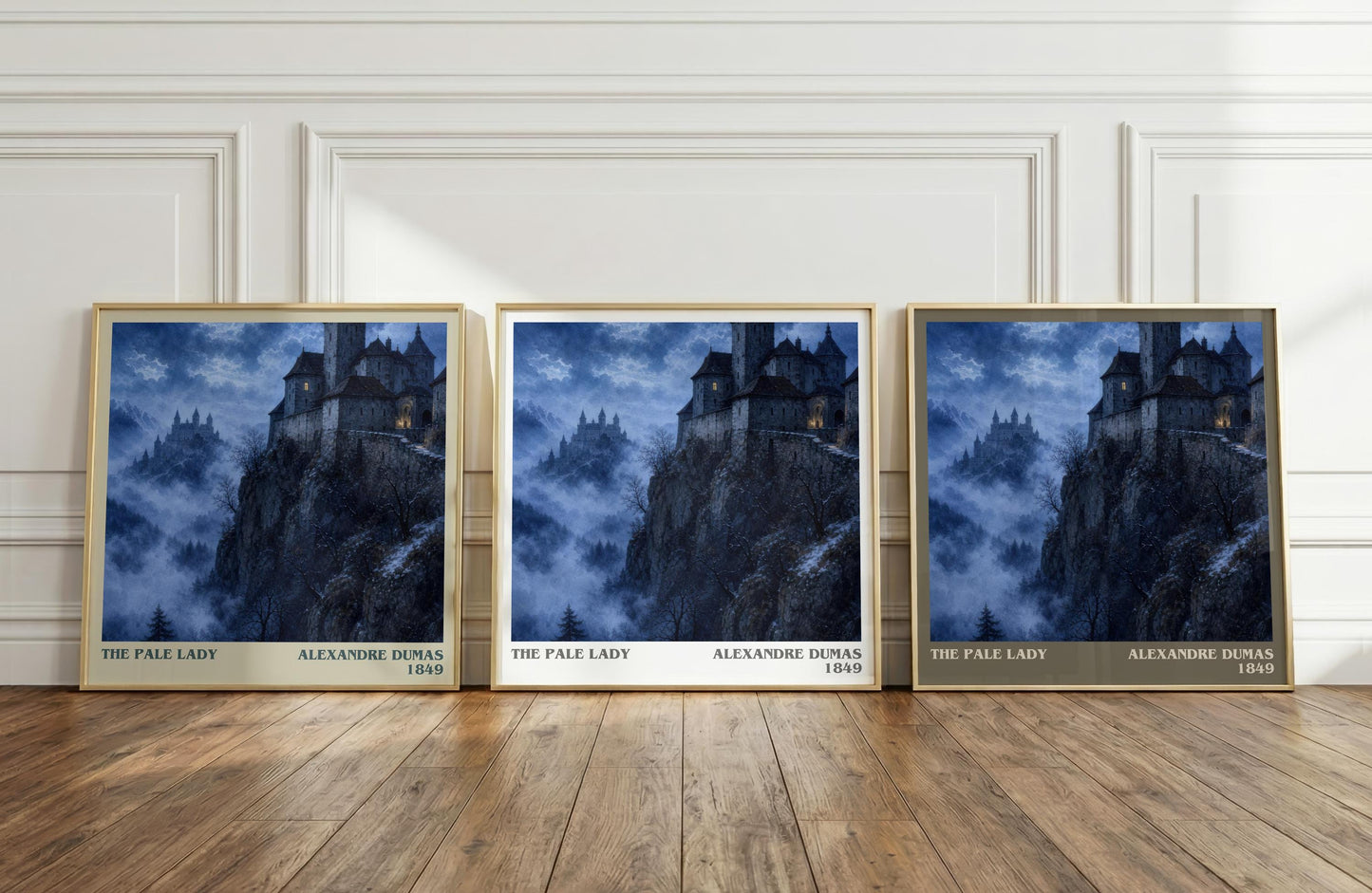 The Pale Lady Literary Art Print by Alexandre Dumas