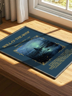 Will-O'-The-Wisp Minimalist Book Poster by Baroness Orczy – image 4