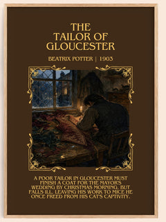 The Tailor Of Gloucester Minimalist Book Poster by Beatrix Potter – image 1