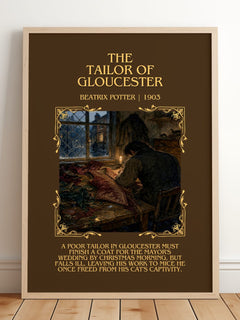 The Tailor Of Gloucester Minimalist Book Poster by Beatrix Potter – image 2