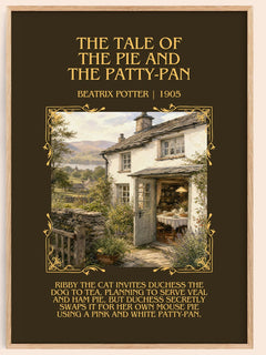 Tale Of The Pie And The Patty-Pan Minimalist Book Poster by B. Potter – image 1