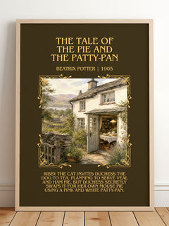 Tale Of The Pie And The Patty-Pan Minimalist Book Poster by B. Potter – image 2