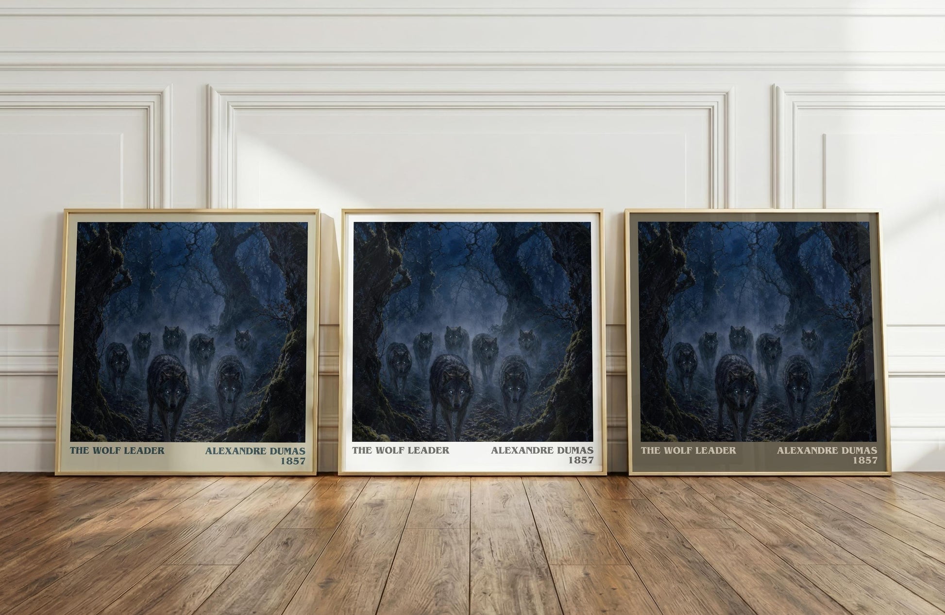 The Wolf Leader Literary Art Print by Alexandre Dumas