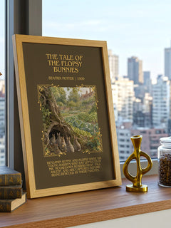 Tale Of The Flopsy Bunnies Minimalist Book Poster by Beatrix Potter – image 3