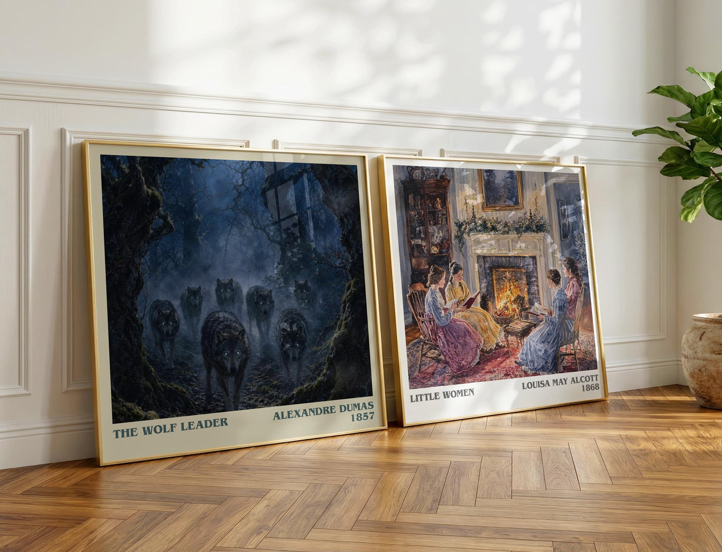The Wolf Leader Literary Art Print by Alexandre Dumas