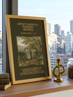 Appley Dapply'S Nursery Rhymes Minimalist Book Poster by B. Potter – image 3