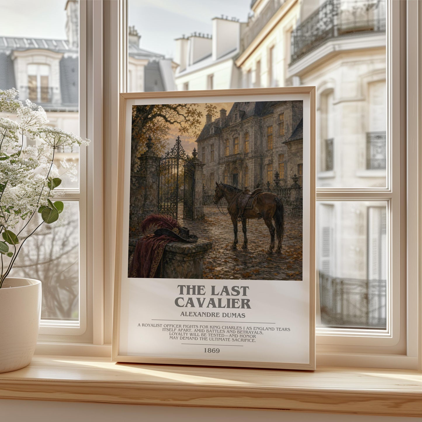 The Last Cavalier Bookish Wall Art by Alexandre Dumas