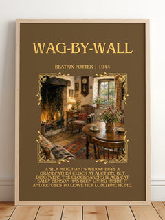 Wag-By-Wall Minimalist Book Poster by Beatrix Potter – image 2