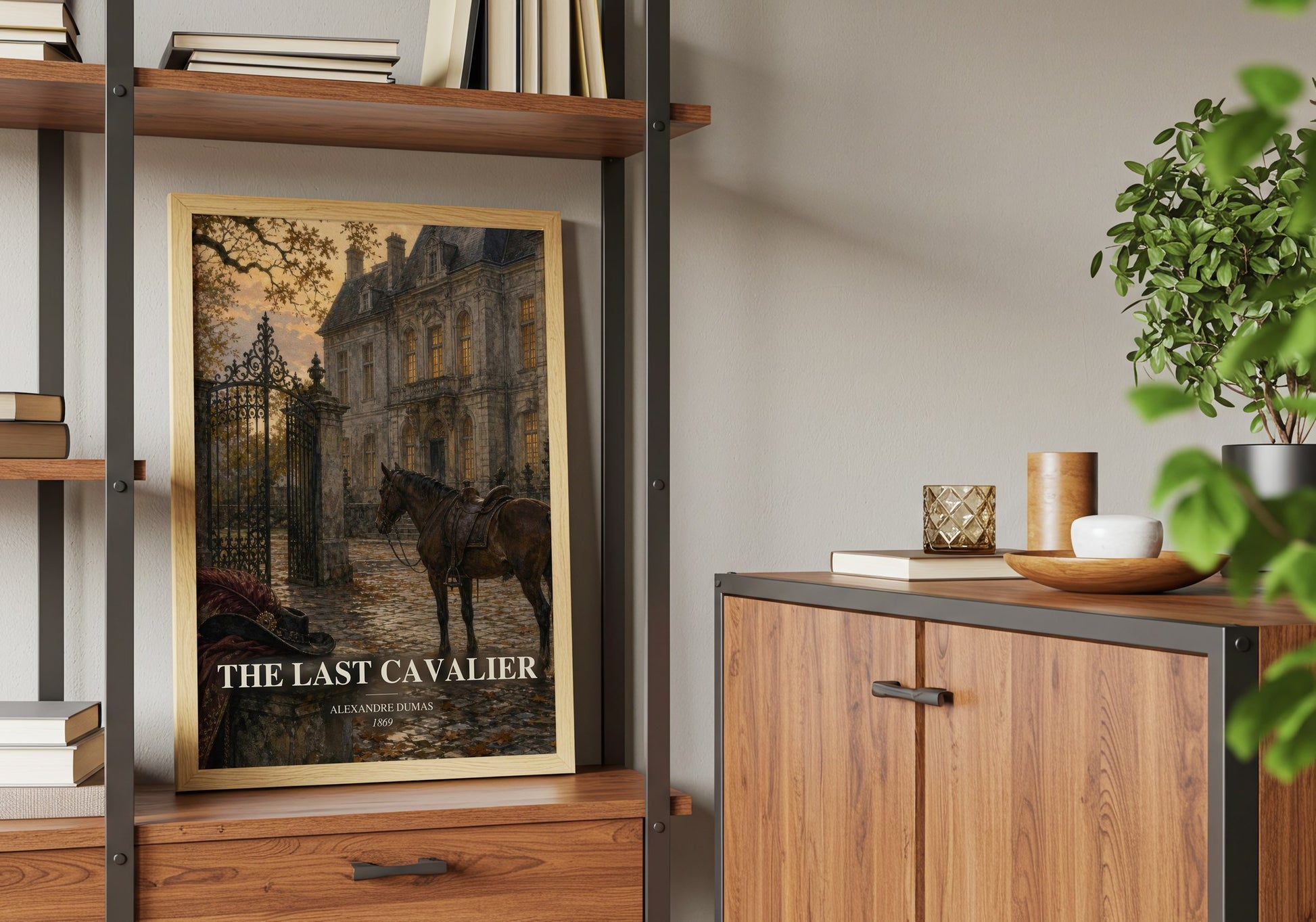 The Last Cavalier book watercolour illustration paper finish options – matte satin gloss