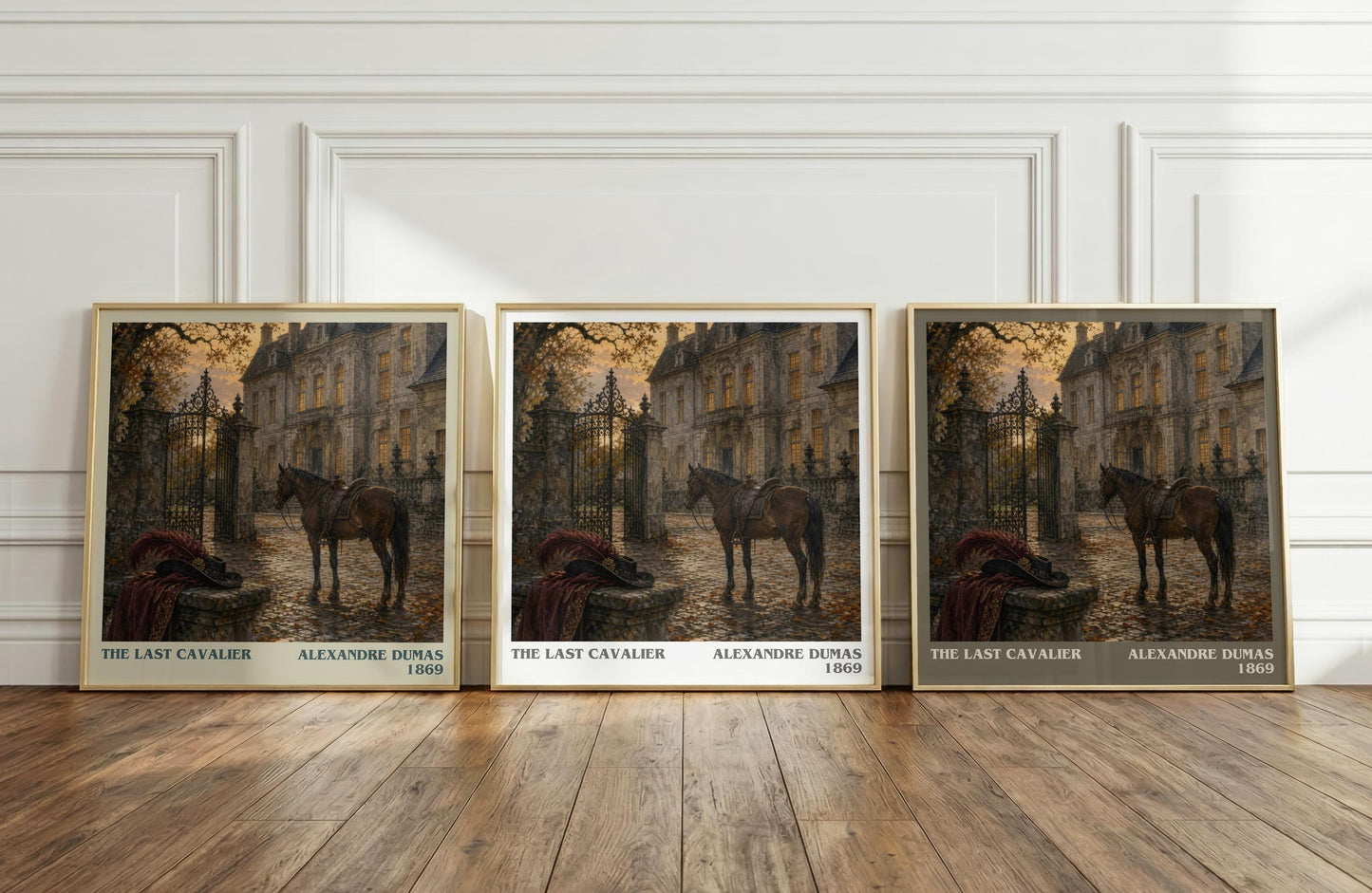The Last Cavalier Literary Art Print by Alexandre Dumas