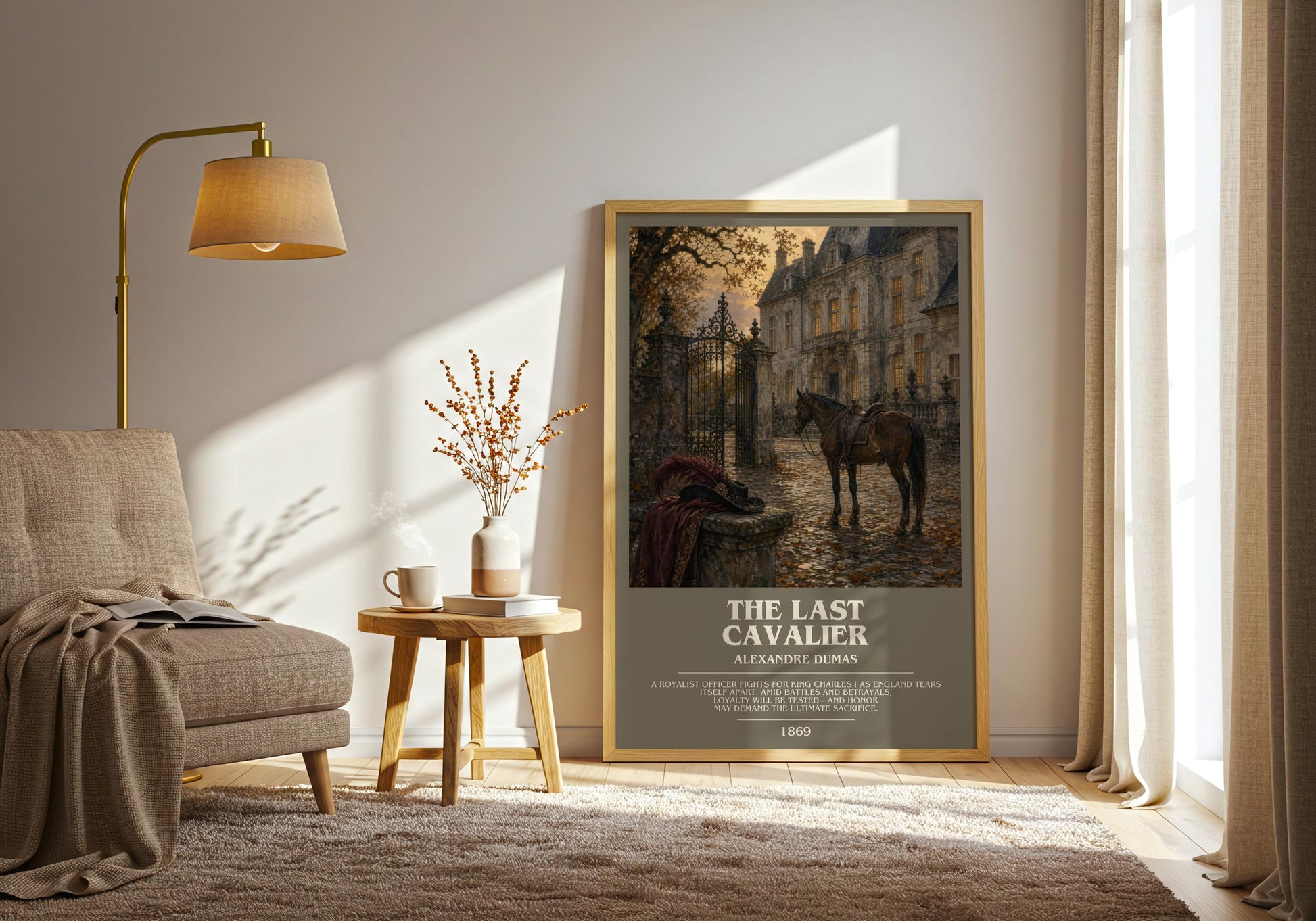 The Last Cavalier Bookish Wall Art by Alexandre Dumas