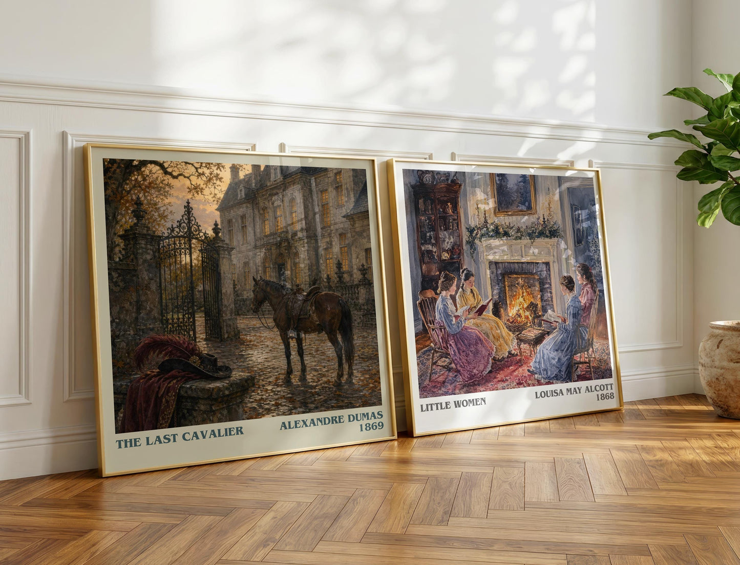 The Last Cavalier Literary Art Print by Alexandre Dumas