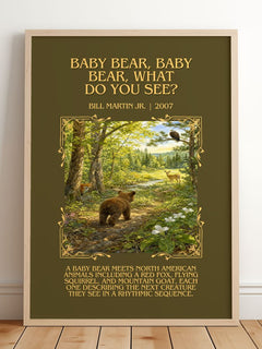 Baby Bear, Baby Bear, What Do You See? Minimalist Book Poster – B. Jr. – image 2