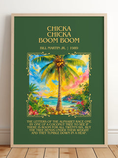 Chicka Chicka Boom Boom Minimalist Book Poster by Bill Martin Jr. – image 2