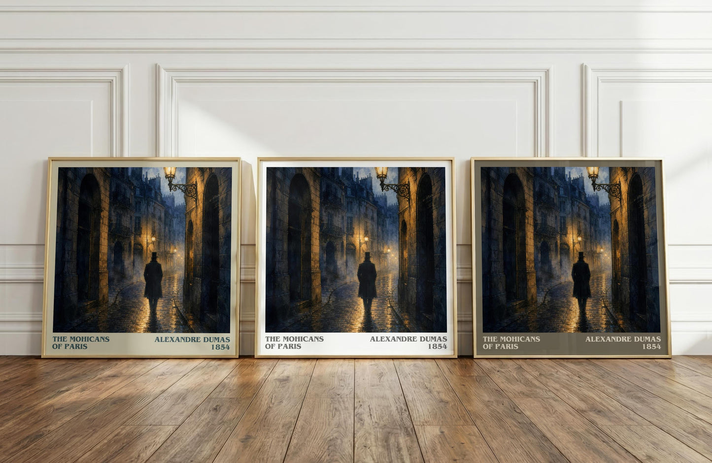 The Mohicans Of Paris Literary Art Print by Alexandre Dumas