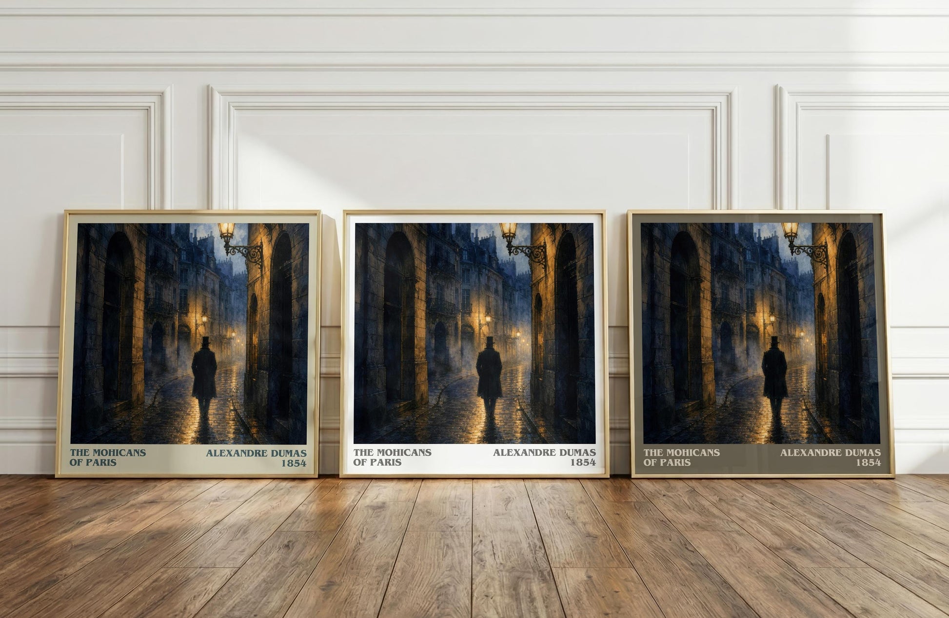 The Mohicans Of Paris Literary Art Print by Alexandre Dumas