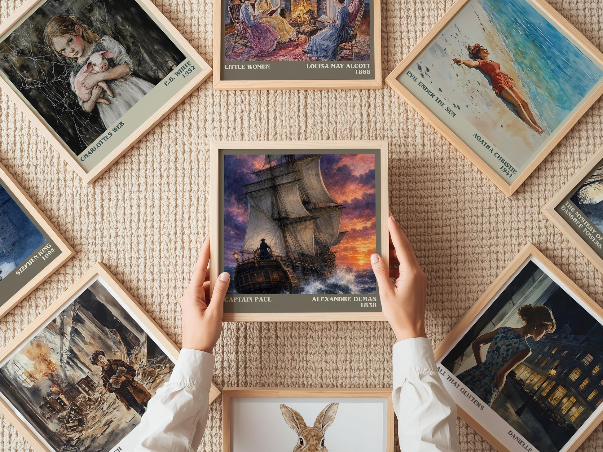 Captain Paul Literary Art Print by Alexandre Dumas