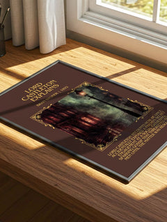 Lord Castleton Explains Minimalist Book Poster by Bram Stoker – image 4