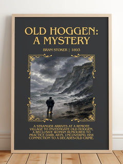 Old Hoggen: A Mystery Minimalist Book Poster by Bram Stoker – image 2