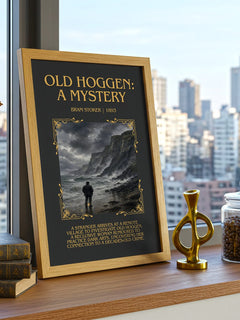 Old Hoggen: A Mystery Minimalist Book Poster by Bram Stoker – image 3