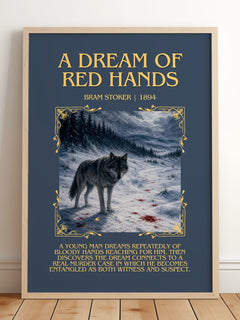 A Dream Of Red Hands Minimalist Book Poster by Bram Stoker – image 2