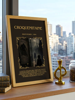 Croquemitaine Minimalist Book Poster by Bram Stoker – image 3